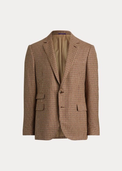 Men's Ralph Lauren Gregory Checked Blazers | 143098ZQT